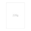 무지 상장용지 220g A4 백상지 10매
