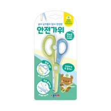 종이나라 안전가위 블루그린