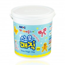 아모스 스노우매직 800g 점토 클레이