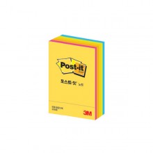 3M 포스트잇 형광큐브 51x76mm 메모지