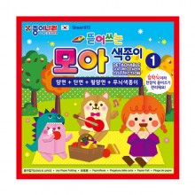 종이나라 2500 뜯어쓰는 모아색종이① 1갑