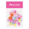 유니아트 2000 꽃단추