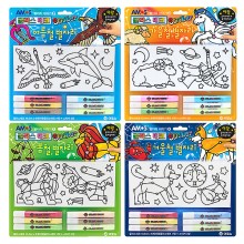 아모스 글라스 데코 스티커 별자리