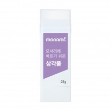 모나미 모서리에 바르기 쉬운 삼각풀 25g 낱개