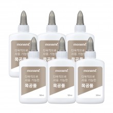 모나미 다목적으로 사용 가능한 목공풀 120ml 6개입