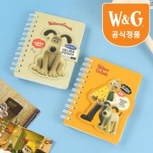 핑크풋 월레스와그로밋 마그넷 수첩 랜덤