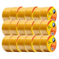 프린텍 포장용 테이프 투명 12mm*20m 4개입(P1220-4) 1box 18pcs