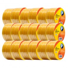 프린텍 포장용 테이프 투명 12mm*20m 4개입(P1220-4) 1box 18pcs